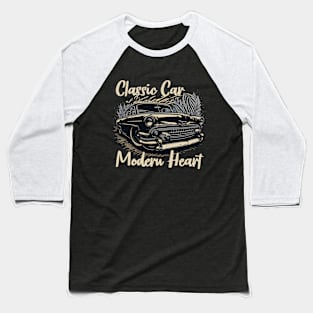 Vintage retro car. Baseball T-Shirt